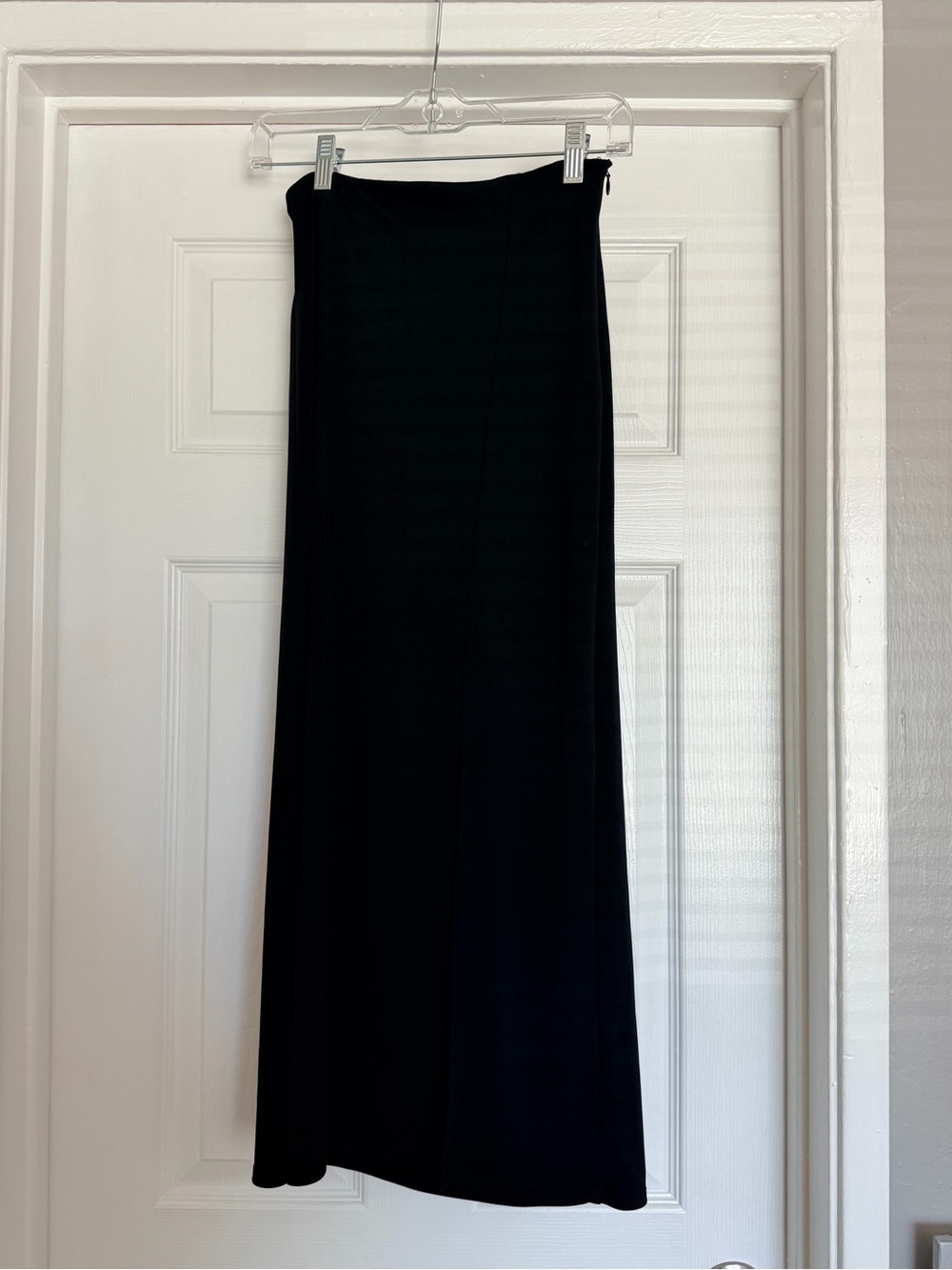 Mango Black Maxi Skirt - Long Straight Silhouette